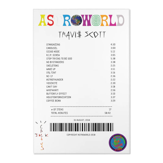 Printed AstroWorld - Travis Scott Rug